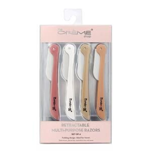 The Crème Shop Retractable Multi-Purpose Razors - FIVE BOXES LOT